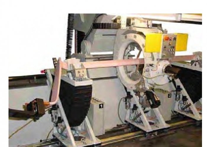 Машина для лентообмотки кольцевых катушек ISO-RO