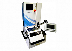 Машина для лазерной обработки экранов (диам. до 2,5  мм) LaserWireSolutions Gemini-2