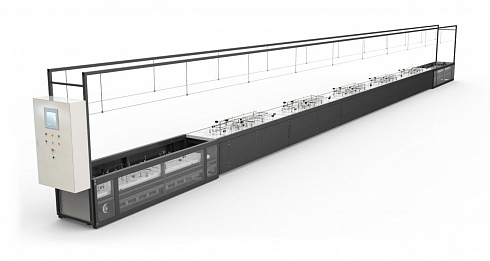 Автоматическая линия сборки жгутов с подъемными плазами  (до 900х4200 мм) Schleuniger Lifting Type Assembly Line